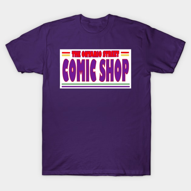 Ontario Street Comics T-Shirt by BradyRain